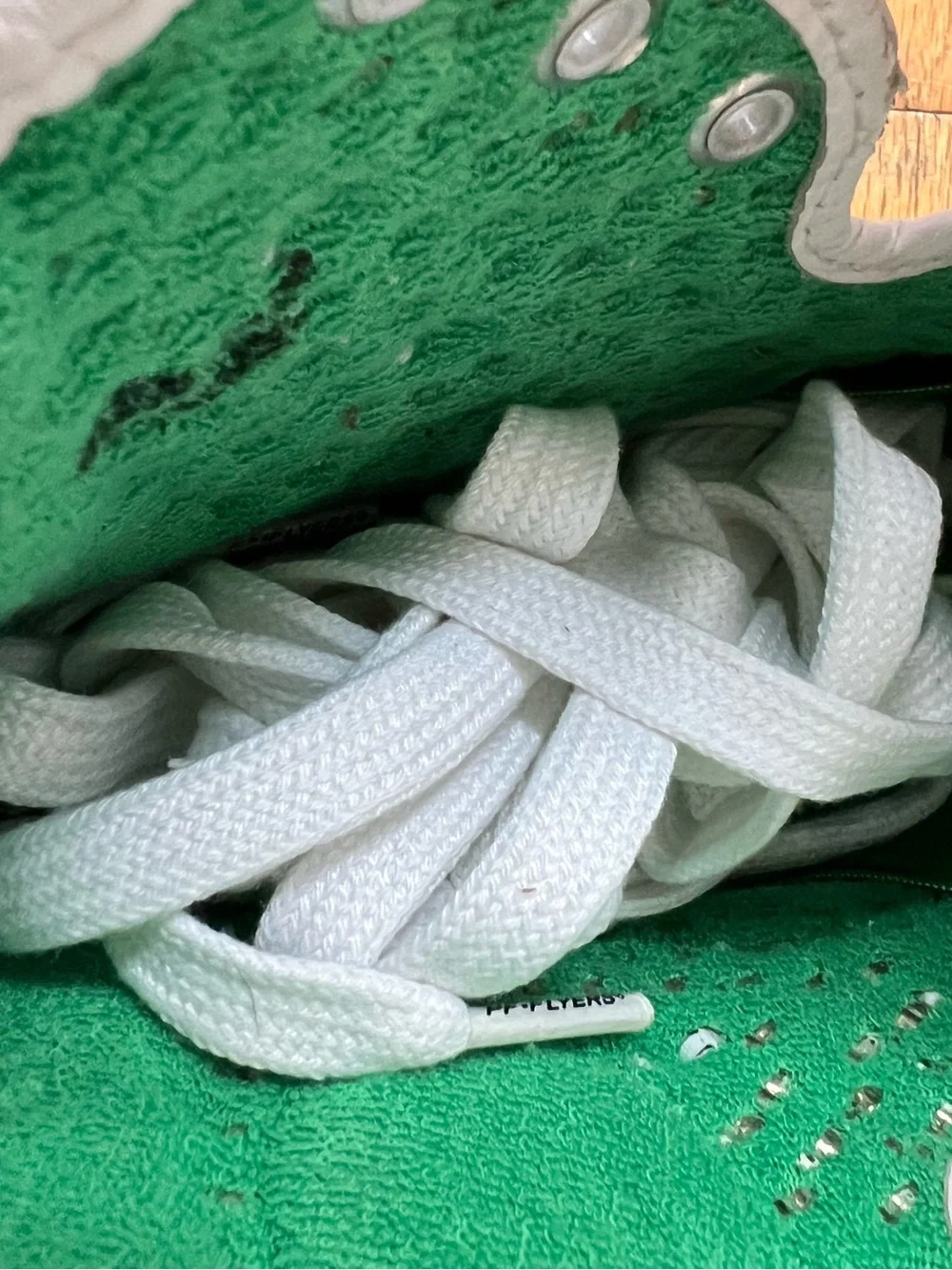 Custom-studded PF Flyers sneakers